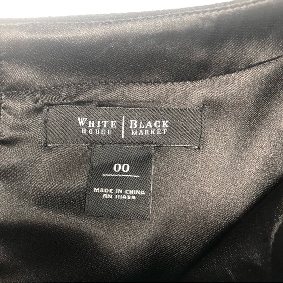 White House Black Market (WHBM) Color Block Short Sleeve Career Dress - Picture 9 of 13